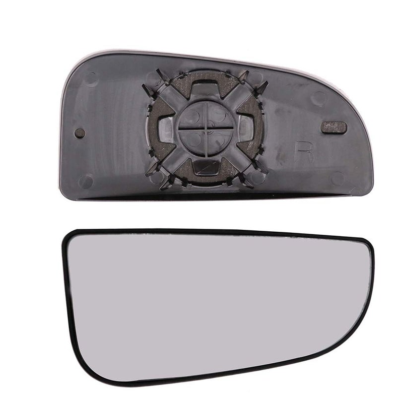 GSRECY For Dodge Ram 1500 2500 3500 2010-2020 Passenger Side Rearview Glass, Tow Mirror Spotter lower Glass With Holder (Right) - Image 1